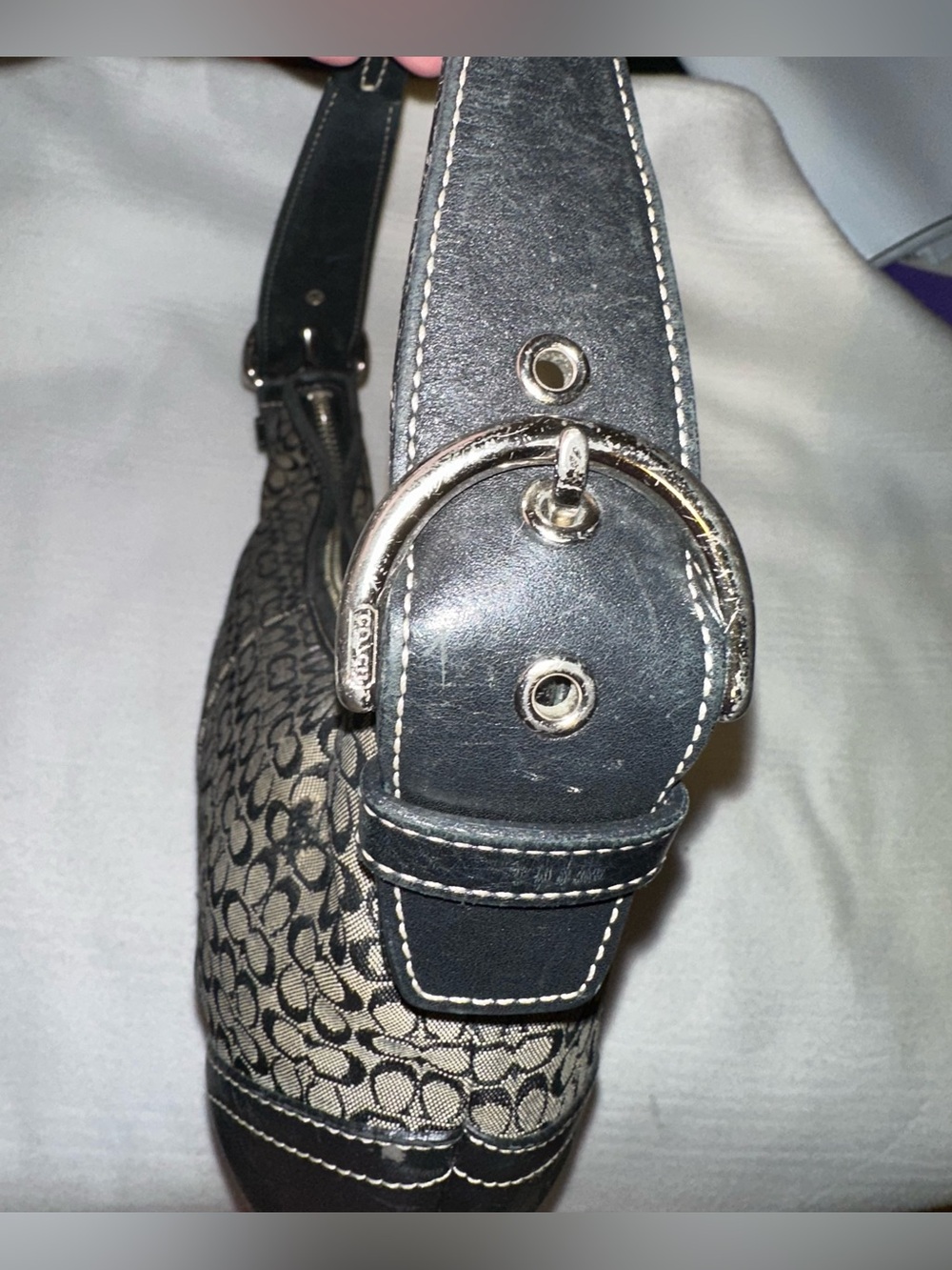 Vintage Y2K Coach Signature Soho
Mini Hobo Shoulder - Picture 12 of 13
